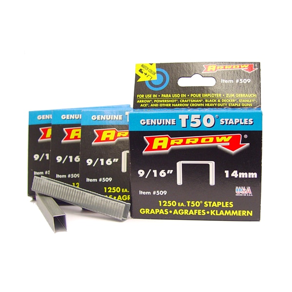 Bon 84-777 Staples For Tacker, 1/2 5000 Box 4at 1250